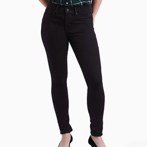 Levi’s | High Rise Skinny Black Jeans